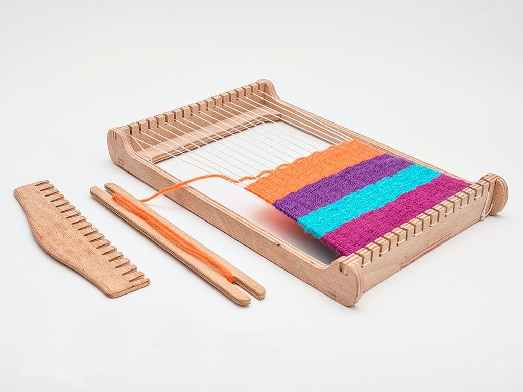 Intra απο ξύλο plywood 3mm-4mm πάχος - Πλαίσιο ύφανσης Δίασταση 30x30 cm Intraeaxys-qommdj5o