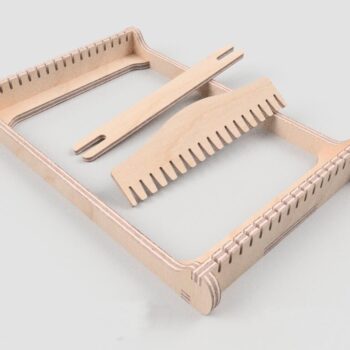 Intra απο ξύλο plywood 3mm-4mm πάχος - Πλαίσιο ύφανσης Δίασταση 30x30 cm Intraeaxys-qommdj5o - Image 3