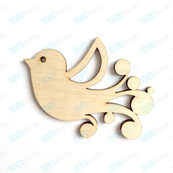 Intra απο ξύλο plywood 3mm-4mm πάχος - Αρχείο PDF Bird Δίασταση 30x30 cm Intraeaxys-pokq09oj