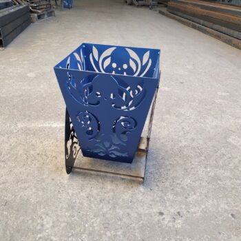 Intra απο ξύλο plywood 3mm-4mm πάχος - Σχέδια κοπής Plasma δοχείου απορριμμάτων καλάθι σκουπιδιών Δίασταση 30x30 cm Intraeaxys-m1d6nr37 - Image 3