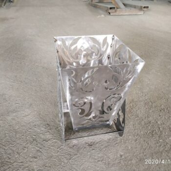 Intra απο ξύλο plywood 3mm-4mm πάχος - Σχέδια κοπής Plasma δοχείου απορριμμάτων καλάθι σκουπιδιών Δίασταση 30x30 cm Intraeaxys-m1d6nr37 - Image 4