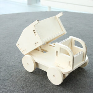 Intra απο ξύλο plywood 3mm-4mm πάχος - Παιδικό Ξύλινο Φορτηγό Παιχνιδιού Δίασταση 30x30 cm Intraeaxys-eo4qlmw7