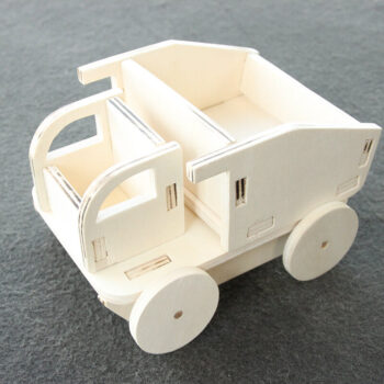 Intra απο ξύλο plywood 3mm-4mm πάχος - Παιδικό Ξύλινο Φορτηγό Παιχνιδιού Δίασταση 30x30 cm Intraeaxys-eo4qlmw7 - Image 3