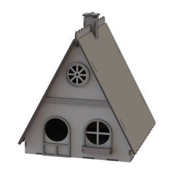 Intra απο ξύλο plywood 3mm-4mm πάχος - Wooden Nest Box Birds House Birds Shelter Δίασταση 40x50 cm Intraeaxys-51rrdq31 - Image 1