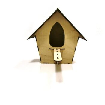 Intra απο ξύλο plywood 3mm-4mm πάχος - Bird House 3mm Κόντρα πλακέ Δίασταση 40x50 cm Intraeaxys-d1lvd9po - Image 3