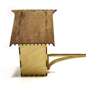 Intra απο ξύλο plywood 3mm-4mm πάχος - Bird House 3mm Κόντρα πλακέ Δίασταση 40x50 cm Intraeaxys-d1lvd9po - Image 4