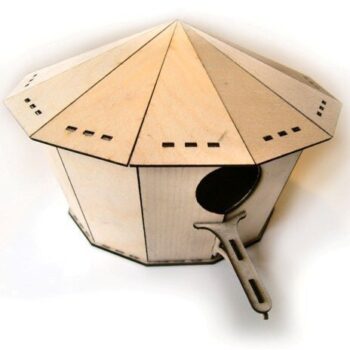 Intra απο ξύλο plywood 3mm-4mm πάχος - Bird House 2mm Κόντρα πλακέ Δίασταση 40x50 cm Intraeaxys-r1z2dll1 - Image 1