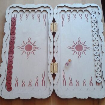 Intra απο ξύλο plywood 3mm-4mm πάχος - Ξύλινο κουτί τάβλι Δίασταση 30x30 cm Intraeaxys-lopqjwk7 - Image 3