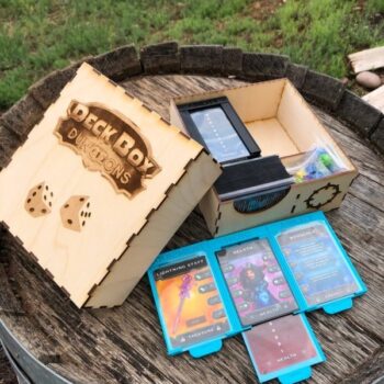 Intra απο ξύλο plywood 3mm-4mm πάχος - Κουτί παιχνιδιών Deck Box Dungeons Δίασταση 30x30 cm Intraeaxys-67wzldl7 - Image 1