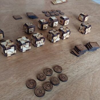 Intra απο ξύλο plywood 3mm-4mm πάχος - Παιχνίδι Orlog Δίασταση 30x30 cm Intraeaxys-075d86ko - Image 3