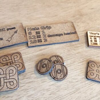 Intra απο ξύλο plywood 3mm-4mm πάχος - Παιχνίδι Orlog Δίασταση 30x30 cm Intraeaxys-075d86ko - Image 4