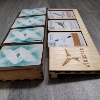 Intra απο ξύλο plywood 3mm-4mm πάχος - Wingspan Boardgame Organizer Δίασταση 30x30 cm Intraeaxys-joerej97 - Image 3