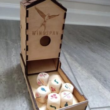 Intra απο ξύλο plywood 3mm-4mm πάχος - Wingspan Boardgame Organizer Δίασταση 30x30 cm Intraeaxys-joerej97 - Image 4