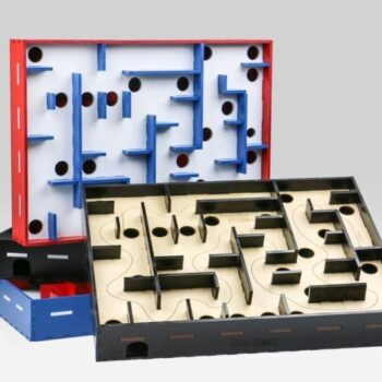 Intra απο ξύλο plywood 3mm-4mm πάχος - Labyrinth Bullet Game Δίασταση 30x30 cm Intraeaxys-eo4y4g8o - Image 4