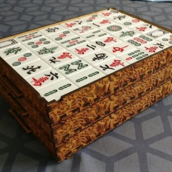 Intra απο ξύλο plywood 3mm-4mm πάχος - Mahjong Case Pimped Έκδοση Δίασταση 30x30 cm Intraeaxys-pokmvg81 - Image 1