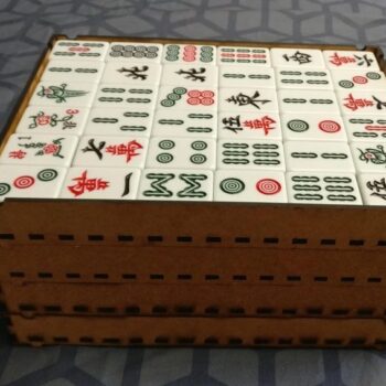 Intra απο ξύλο plywood 3mm-4mm πάχος - Υπόθεση Mahjong Δίασταση 30x30 cm Intraeaxys-r7vd5g67 - Image 1