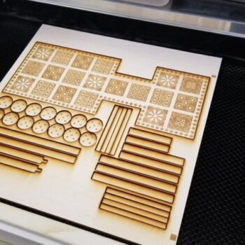 Intra απο ξύλο plywood 3mm-4mm πάχος - The Royal Game Of Ur Δίασταση 30x30 cm Intraeaxys-91jkpxpo - Image 3