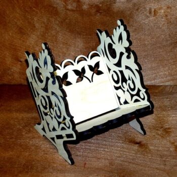 Intra απο ξύλο plywood 3mm-4mm πάχος - Ράφι βιβλίων για επιτραπέζιο περίπτερο Δίασταση 30x30 cm Intraeaxys-lopq6837 - Image 1