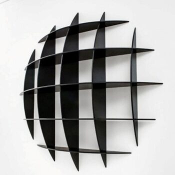 Intra απο ξύλο plywood 3mm-4mm πάχος - Διακόσμηση τοίχου ραφιών Sphere Δίασταση 30x30 cm Intraeaxys-r7vmgp57 - Image 1