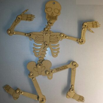 Intra απο ξύλο plywood 3mm-4mm πάχος - Αρθρωτός Σκελετός Kraftplex FO 08mm Δίασταση 30x30 cm Intraeaxys-91jdl6p1 - Image 1