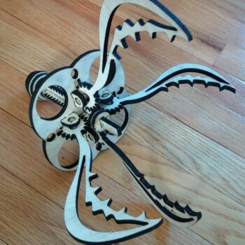 Intra απο ξύλο plywood 3mm-4mm πάχος - Ξύλινο Νύχι Δίασταση 30x30 cm Intraeaxys-yon0d9g7 - Image 1