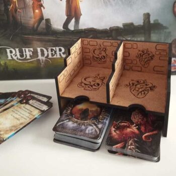 Intra απο ξύλο plywood 3mm-4mm πάχος - Διοργανωτής κάρτας Mansions Of Madness Δίασταση 30x30 cm Intraeaxys-r1z2j0l1 - Image 1