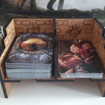 Intra απο ξύλο plywood 3mm-4mm πάχος - Διοργανωτής κάρτας Mansions Of Madness Δίασταση 30x30 cm Intraeaxys-r1z2j0l1 - Image 3