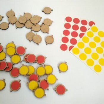 Intra απο ξύλο plywood 3mm-4mm πάχος - Παιχνίδι Connect 4 Δίασταση 30x30 cm Intraeaxys-voq2qmjo - Image 3