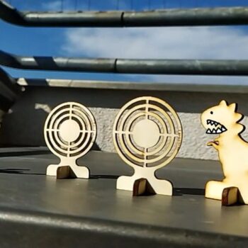 Intra απο ξύλο plywood 3mm-4mm πάχος - Σκοπευτικοί στόχοι Δίασταση 30x30 cm Intraeaxys-075ymrpo - Image 1