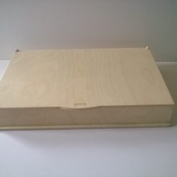 Intra απο ξύλο plywood 3mm-4mm πάχος - Ξύλινο Κουτί με Καπάκι Δίασταση 30x30 cm Intraeaxys-078yez5o - Image 3