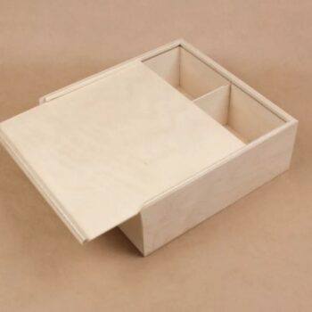 Intra απο ξύλο plywood 3mm-4mm πάχος - Ξύλινο Κουτί με Συρόμενο Καπάκι Πρότυπο 3mm Δίασταση 30x30 cm Intraeaxys-ro6yvwm7 - Image 1