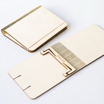 Intra απο ξύλο plywood 3mm-4mm πάχος - Αναδιπλούμενο φυλλάδιο Δίασταση 30x30 cm Intraeaxys-m1d6g6x7 - Image 1