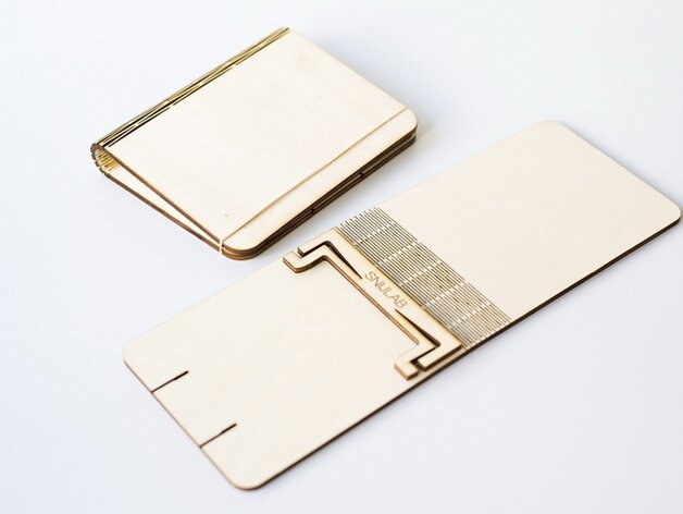 Intra απο ξύλο plywood 3mm-4mm πάχος - Αναδιπλούμενο φυλλάδιο Δίασταση 30x30 cm Intraeaxys-m1d6g6x7