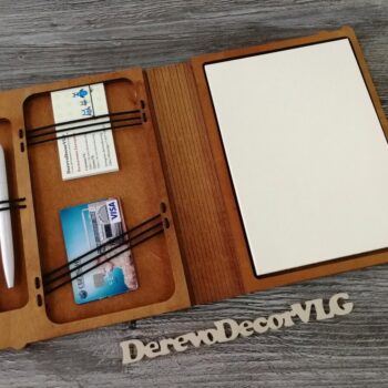 Intra απο ξύλο plywood 3mm-4mm πάχος - Σημειωματάριο Δίασταση 30x30 cm Intraeaxys-078y4nqo - Image 1