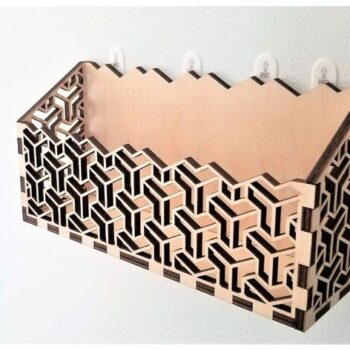 Intra απο ξύλο plywood 3mm-4mm πάχος - Υποδοχή επιστολών, Αρχείο προτύπου θήκης αλληλογραφίας DWG Δίασταση 30x30 cm Intraeaxys-e1gkwpmo - Image 1