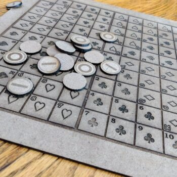 Intra απο ξύλο plywood 3mm-4mm πάχος - Sequence επιτραπέζιο παιχνίδι και κομμάτια Δίασταση 30x30 cm Intraeaxys-joedp0n1 - Image 1