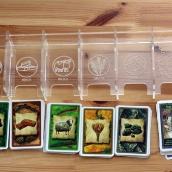 Intra απο ξύλο plywood 3mm-4mm πάχος - Κάτοχος κάρτας Catan Catan Organizer 1/8″ Ακρυλικό Δίασταση 20x20 cm Intraeaxys-p7ymzxr7 - Image 3