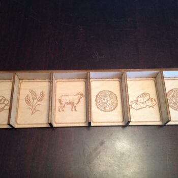 Intra απο ξύλο plywood 3mm-4mm πάχος - Κάτοχος κάρτας Catan 4mm Κόντρα πλακέ Δίασταση 30x30 cm Intraeaxys-67wlnkl1 - Image 1