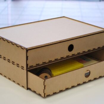 Intra απο ξύλο plywood 3mm-4mm πάχος - Στοίβαξη αρχείου PDF Drawer Box Δίασταση 30x30 cm Intraeaxys-eoxl8xgo - Image 1