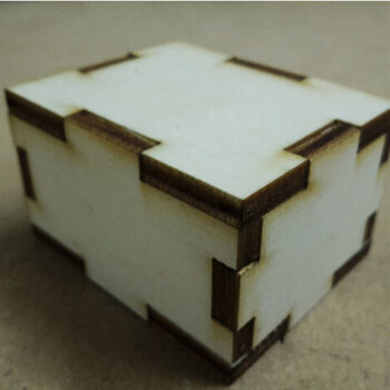 Intra απο ξύλο plywood 3mm-4mm πάχος - Απλή παραμετρική γεννήτρια κουτιού για Δίασταση 30x30 cm Intraeaxys-yon3527r - Image 1