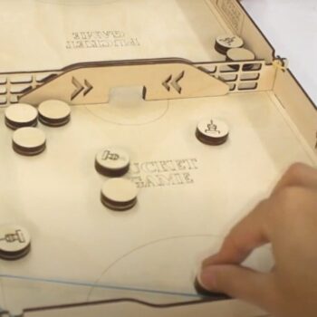 Intra απο ξύλο plywood 3mm-4mm πάχος - Επιτραπέζιο παιχνίδι Pucket Game Δίασταση 30x30 cm Intraeaxys-91jd2mg1 - Image 1