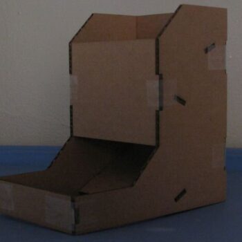 Intra απο ξύλο plywood 3mm-4mm πάχος - Lasercut Dice Tower Δίασταση 30x30 cm Intraeaxys-zo9qww1k - Image 1