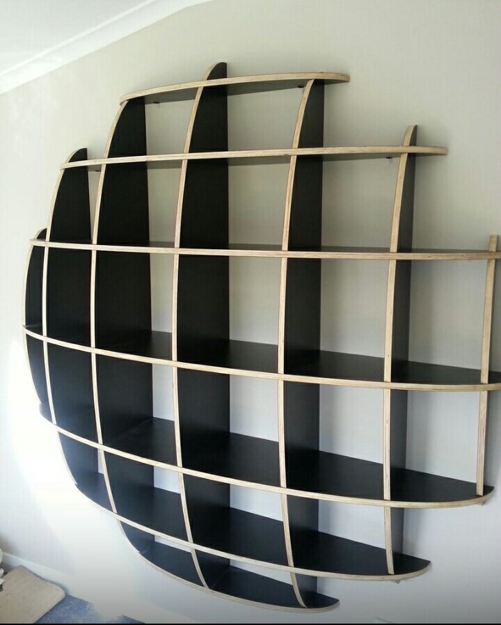 Intra απο ξύλο plywood 3mm-4mm πάχος - ράφι v2 Δίασταση 30x30 cm Intraeaxys-r1znrl1l