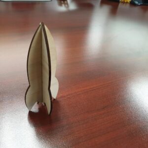 Intra απο ξύλο plywood 3mm-4mm πάχος - Πρότυπο ξύλινο πυραύλων 3 χιλιοστών Δίασταση 30x30 cm Intraeaxys-r1z28kw1