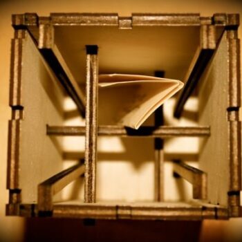 Intra απο ξύλο plywood 3mm-4mm πάχος - Mystery Box Δίασταση 30x30 cm Intraeaxys-0788yj47 - Image 3