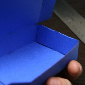 Intra απο ξύλο plywood 3mm-4mm πάχος - Functional Papercraft: A Folded Box Δίασταση 30x30 cm Intraeaxys-67wzl327 - Image 4