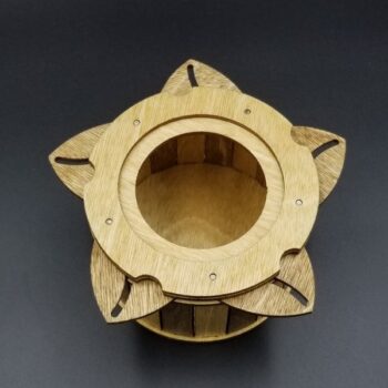 Intra απο ξύλο plywood 3mm-4mm πάχος - Ξύλινο κουτί Iris Δίασταση 30x30 cm Intraeaxys-r1z0vqwo - Image 3