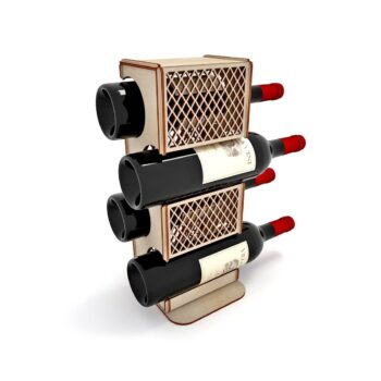 Intra απο ξύλο plywood 3mm-4mm πάχος - Ξύλινη βάση κρασιού Βάση κρασιού Βάση για μπουκάλια κρασιού Δίασταση 30x30 cm Intraeaxys-ro6y4gm7 - Image 5