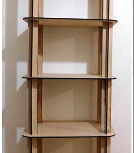 Intra απο ξύλο plywood 3mm-4mm πάχος - Estante 5 Niveles (ράφι) Δίασταση 30x30 cm Intraeaxys-qomr5813