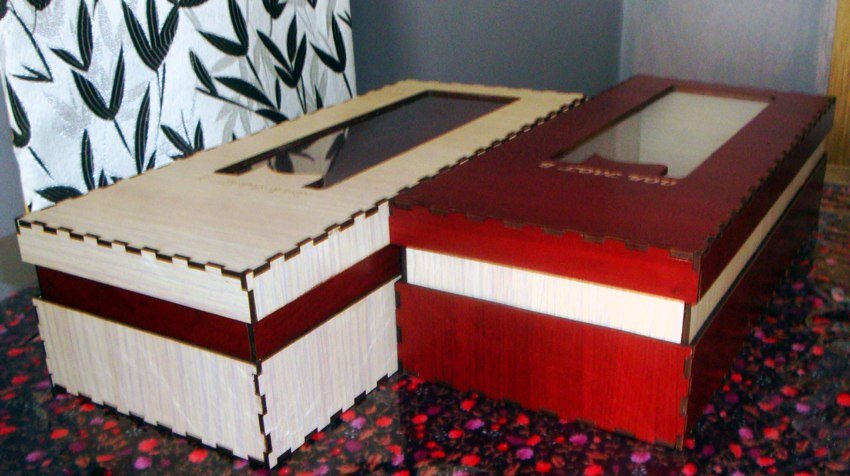 Intra απο ξύλο plywood 3mm-4mm πάχος - ting Box Δίασταση 30x30 cm Intraeaxys-eo253qo8